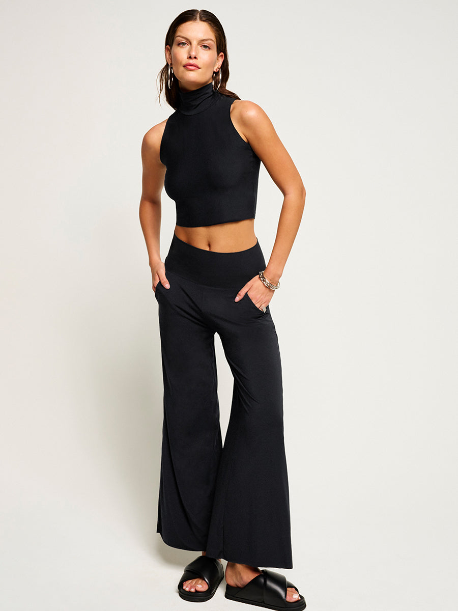 How To Make High Waisted Wide Leg Pant