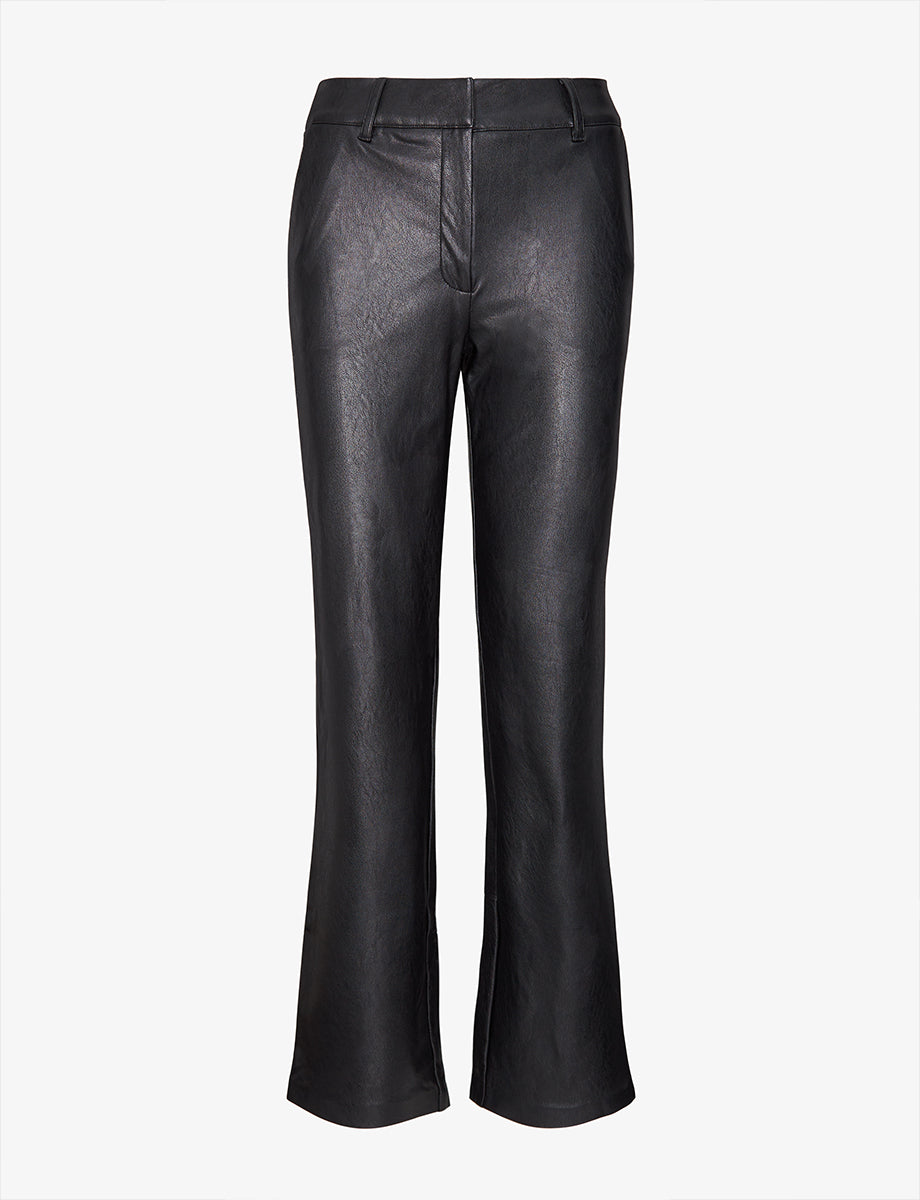Commando Brown Burgundy Faux Leather Pants Size S - 74% off