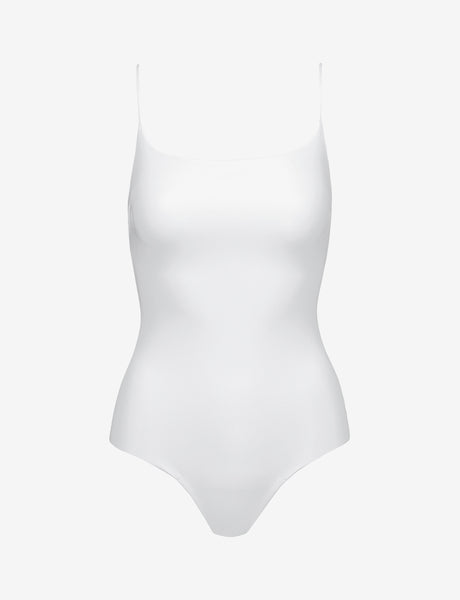 Buy commando Womens Minimalist Cami Bodysuit, M/L, White at