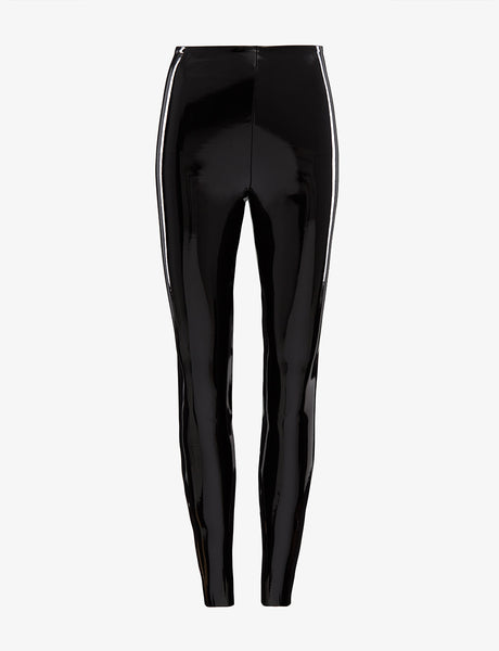 Faux Patent Leather Legging - High Shine